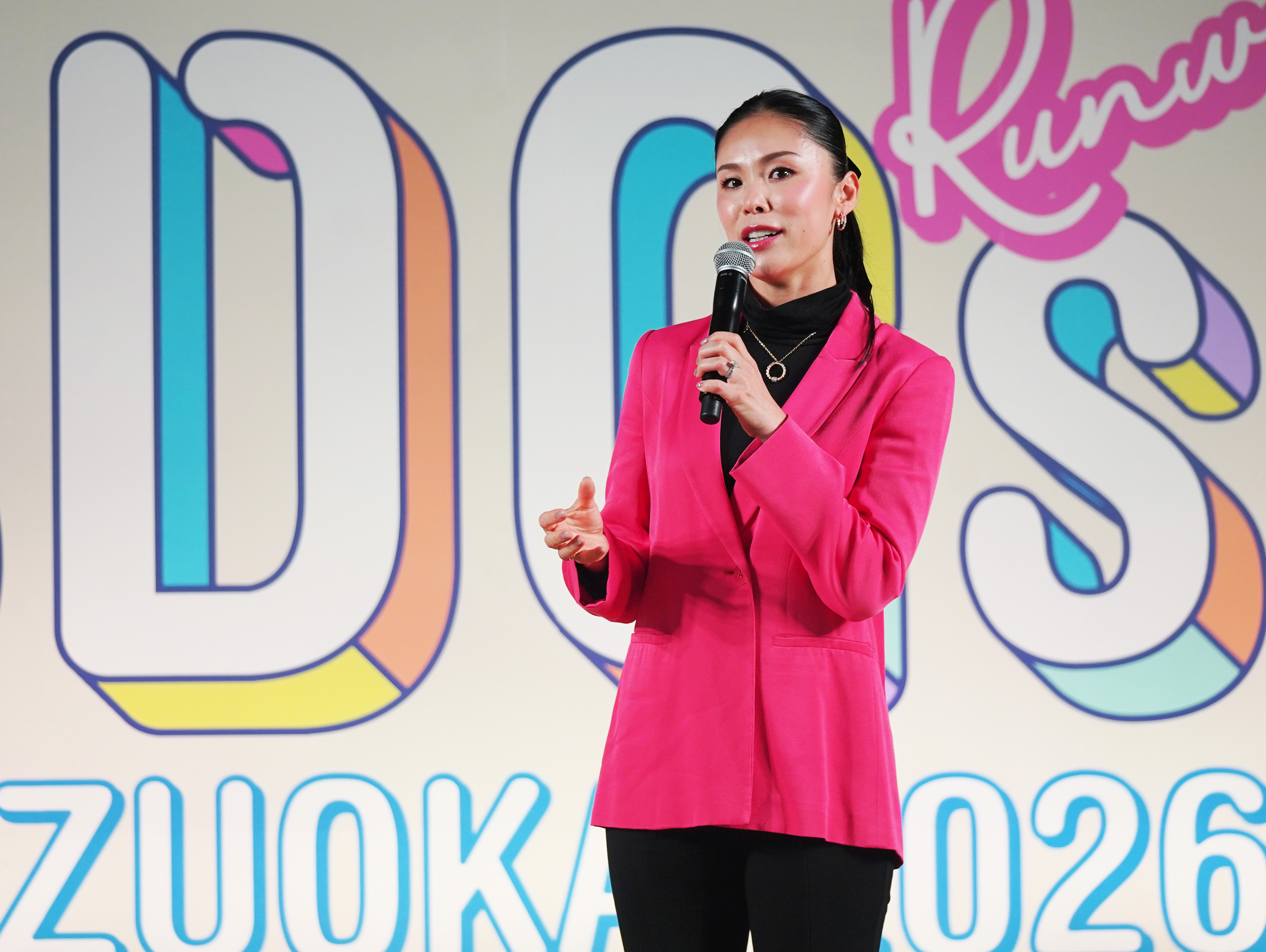 トーク中の森氏