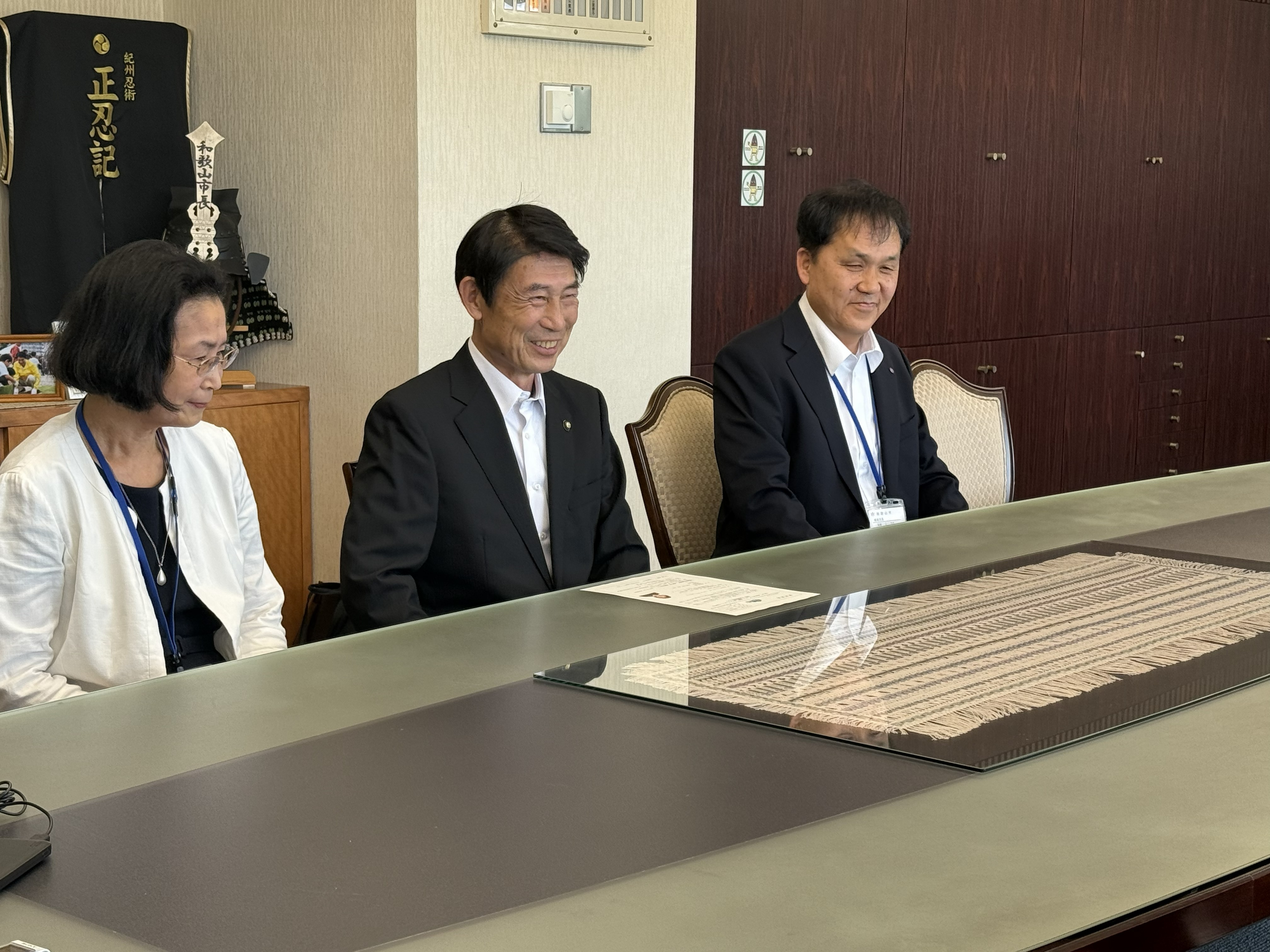 和歌山市訪問の様子2