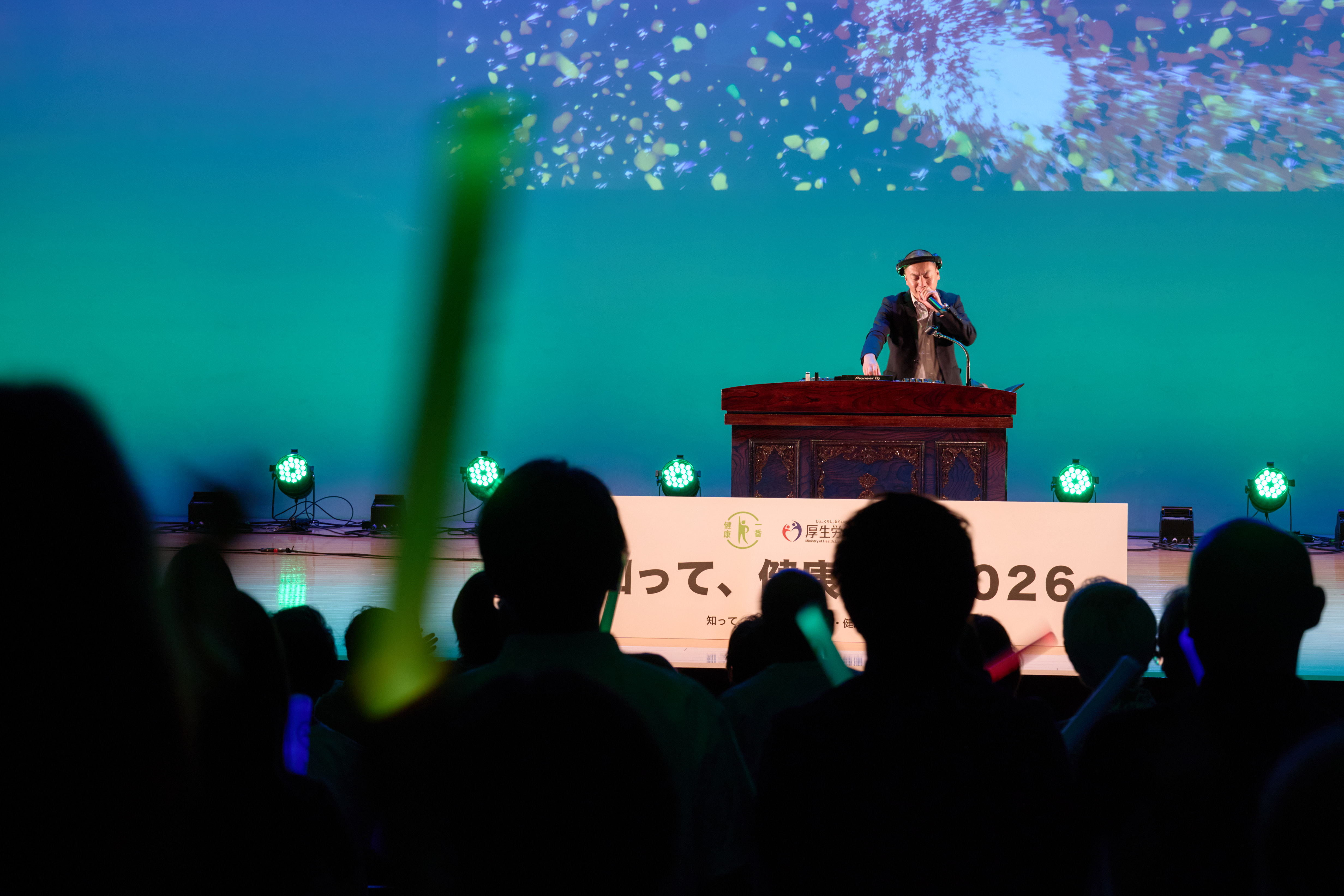SU氏のパフォーマンスの様子
