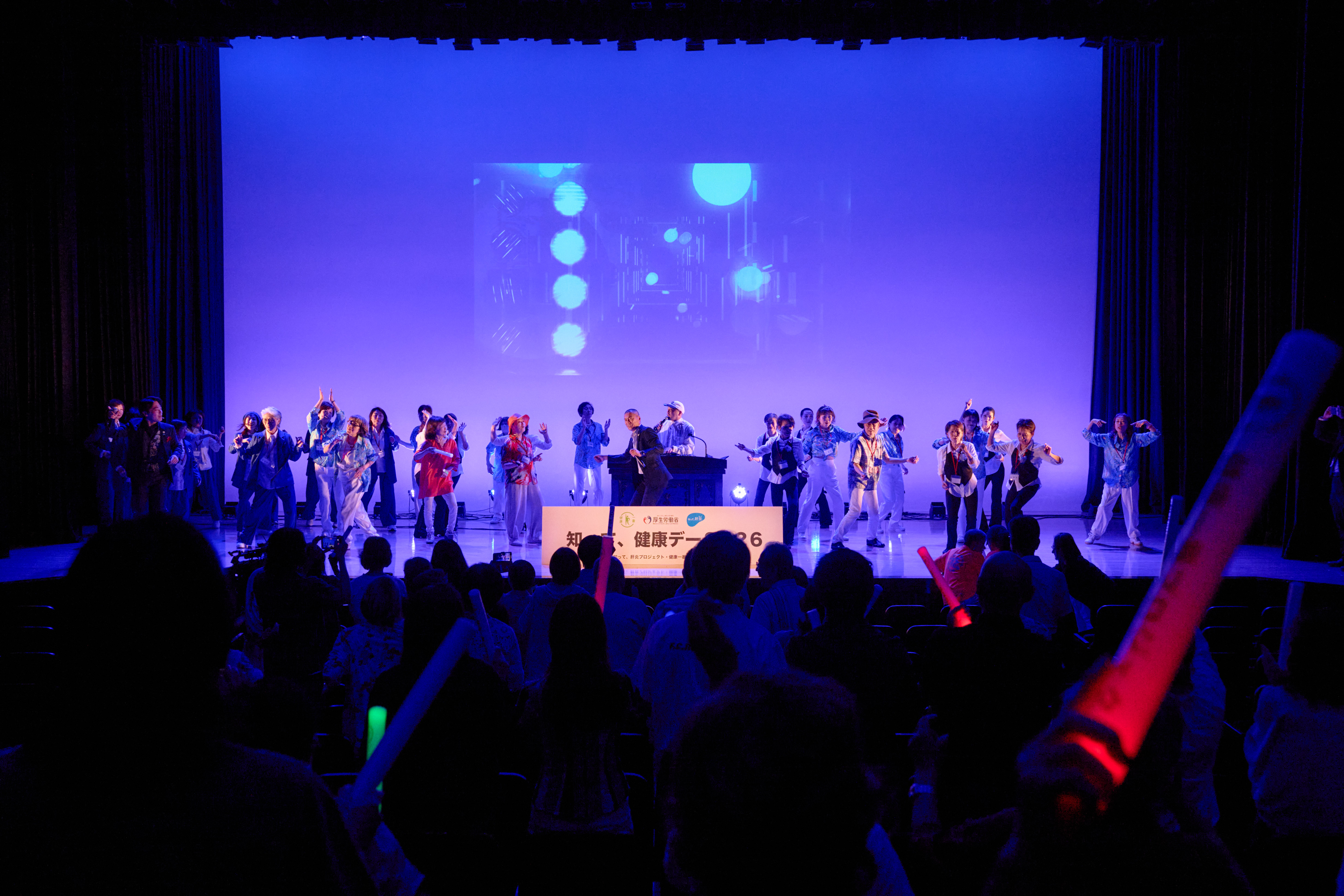 ロマンディスコで会場が一つになる様子
