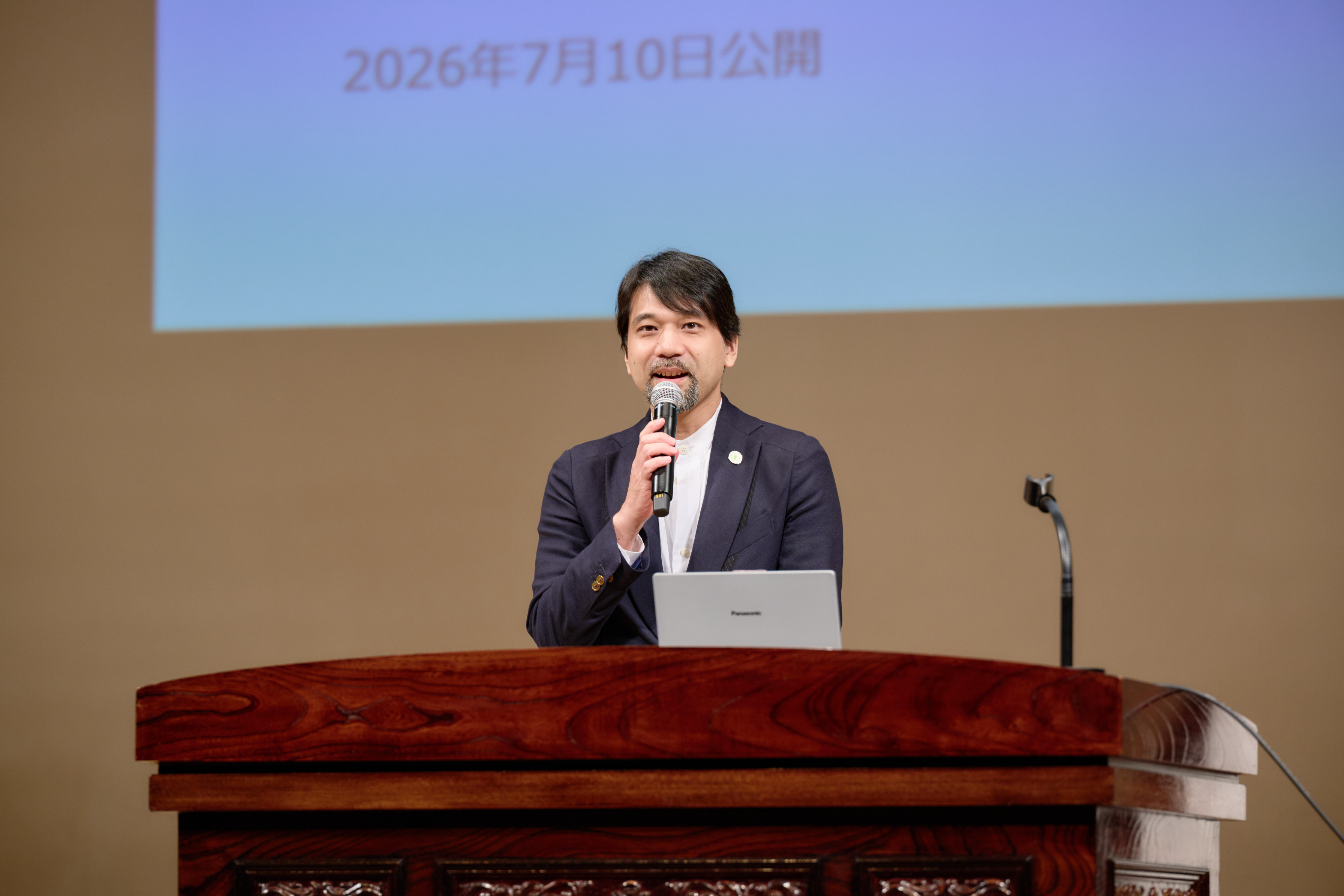 檜山敦氏のコメントの様子