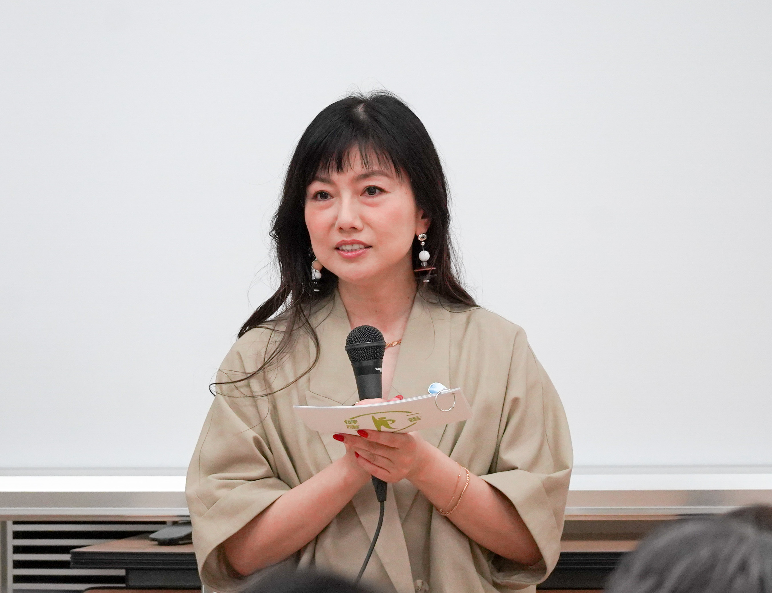 市民公開講座に登壇する様子1